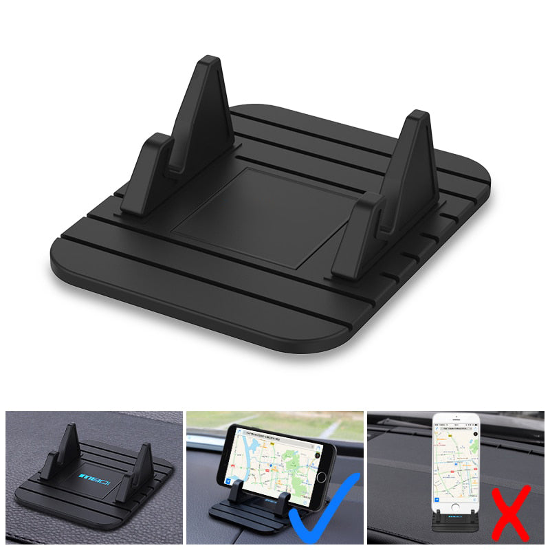 Support de téléphone antidérapant pour la voiture