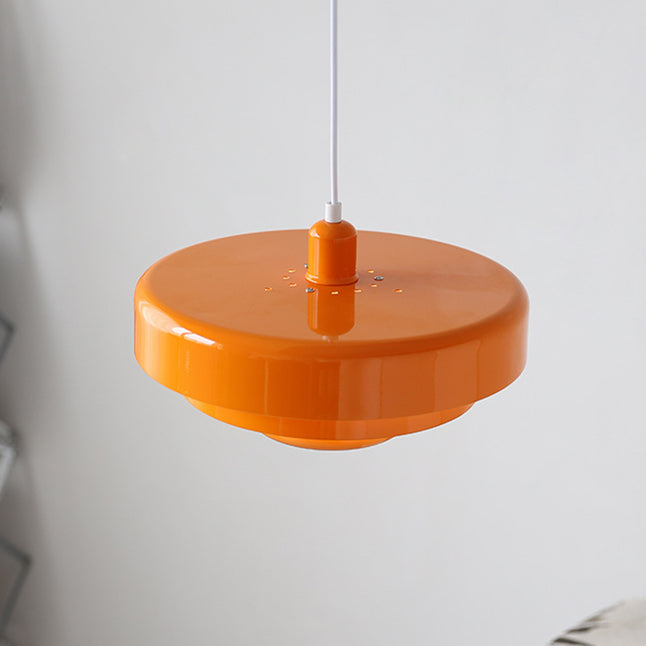 Middelaldersk jern retro enkelt hode Bauhaus hengelampe