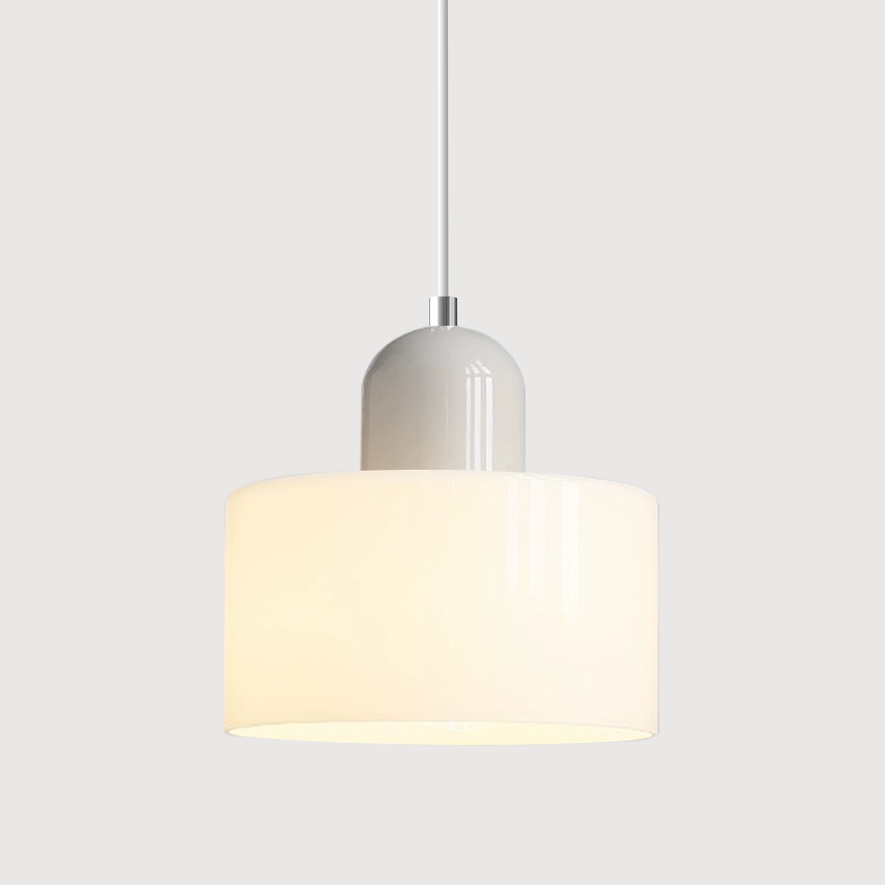 Bauhaus liten glasspendel lampe