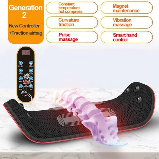 MASSAGEUR ÉLECTRIQUE POUR LA TAILLE DISPOSITIF DE TRACTION LOMBAIRE