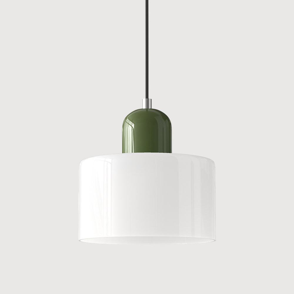 Bauhaus liten glasspendel lampe