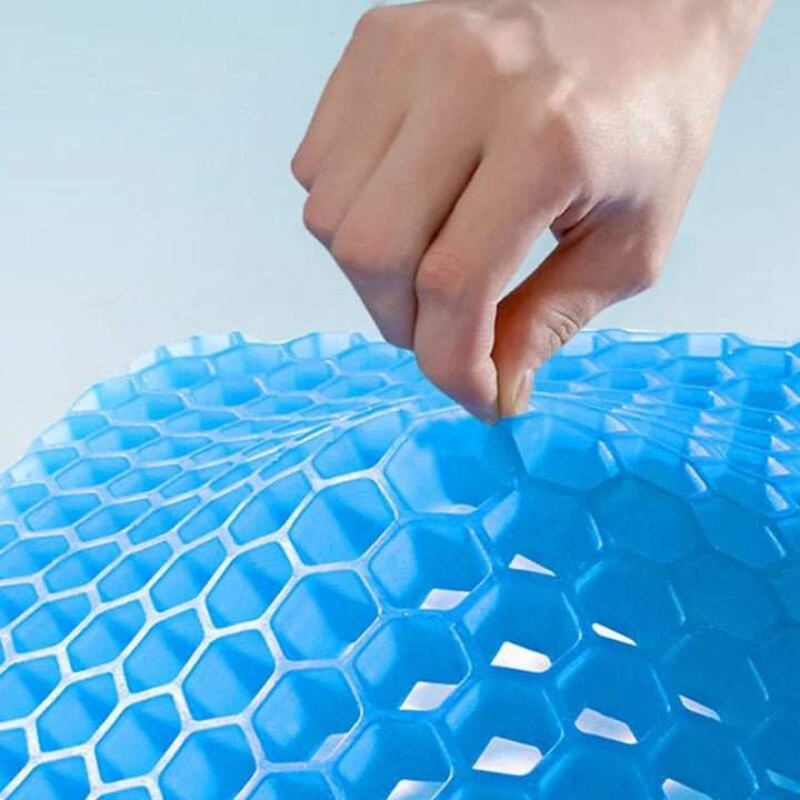Gel cushion – Optimal comfort – Fits anywhere – Ideal for daily use