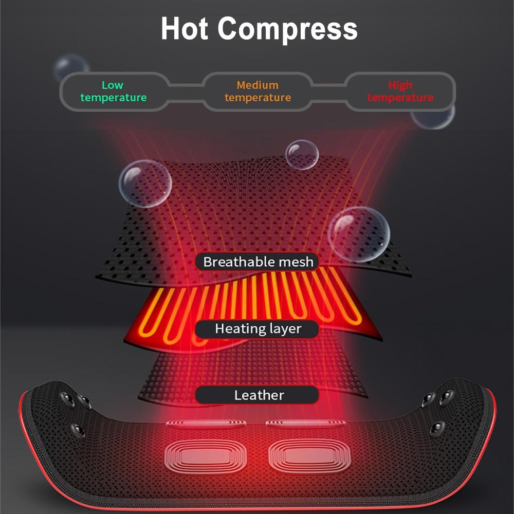 MASSAGEUR ÉLECTRIQUE POUR LA TAILLE DISPOSITIF DE TRACTION LOMBAIRE