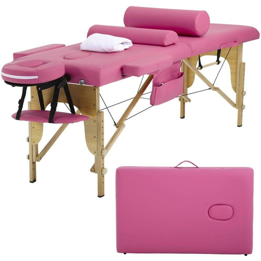 Ensemble de table de massage professionnelle pliante et robuste