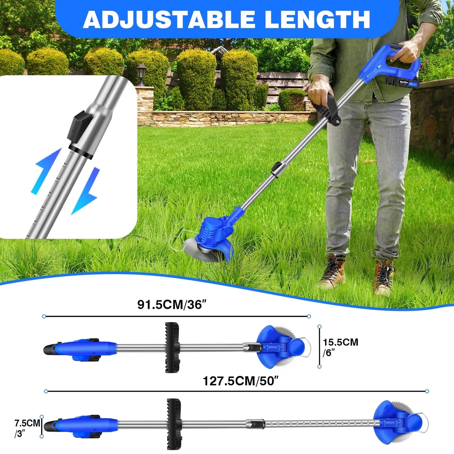 Carbon Steel Weed Brush & Trimmer