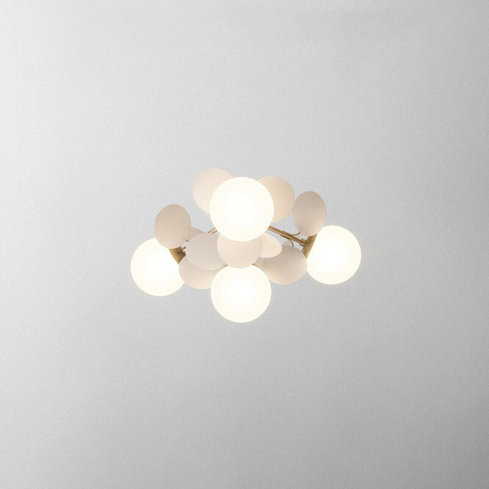 Multicolored Flower Branch Chandelier Living Room