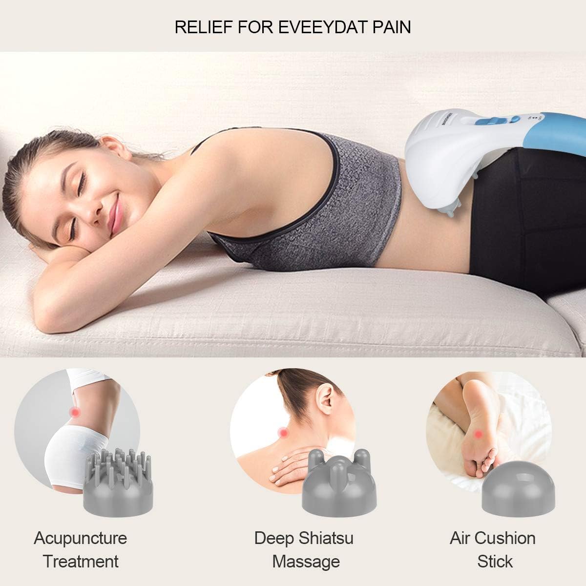 Masseuse électrique portative pour tout le corps