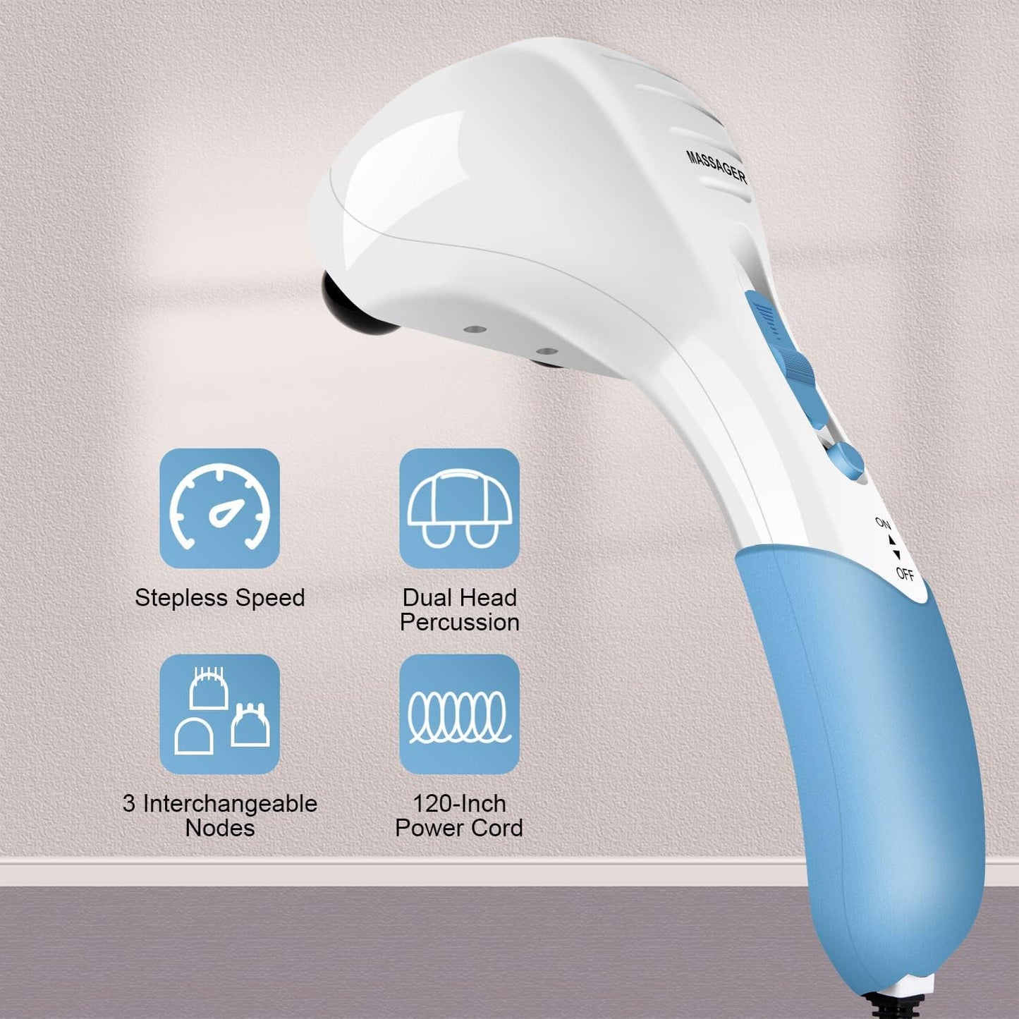 Masseuse électrique portative pour tout le corps