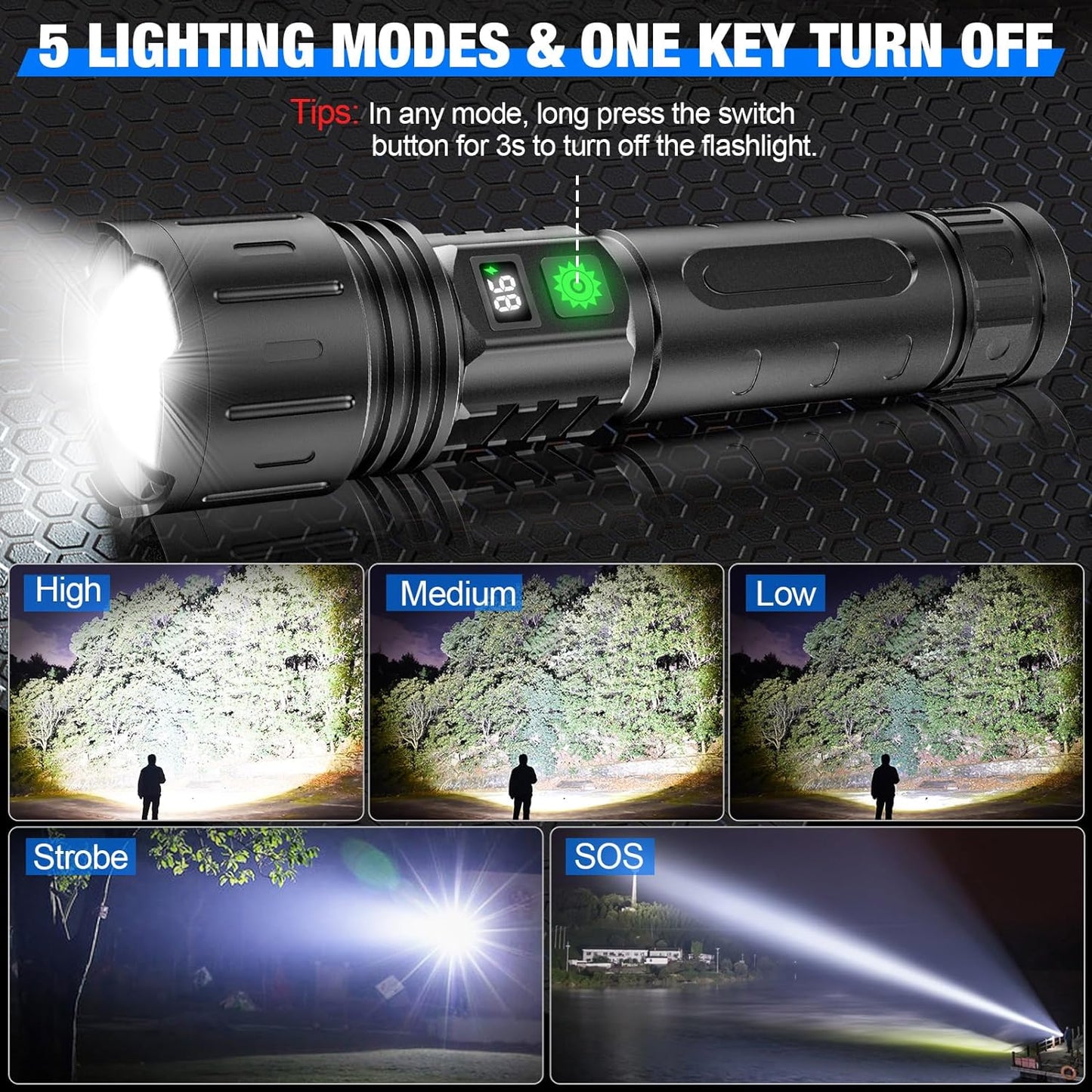 La lampe de poche la plus lumineuse au monde