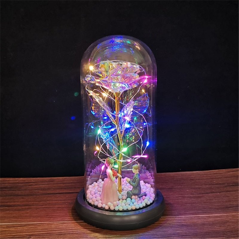 Enchanted rose of the galaxy