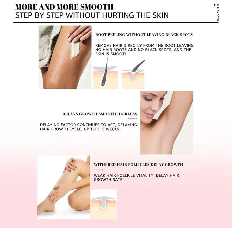 DouceurMousse™ | Effortless hair removal, guaranteed beauty!
