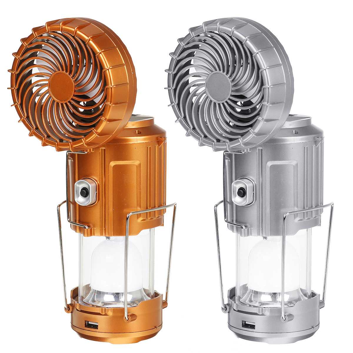 Solar fan lamp – Light and coolness in one!