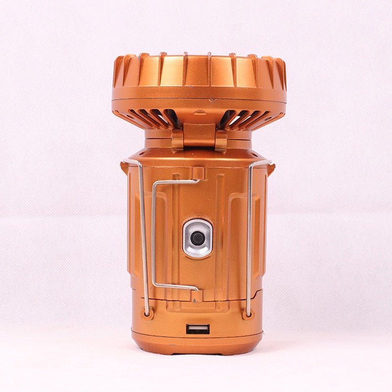 Solar fan lamp – Light and coolness in one!