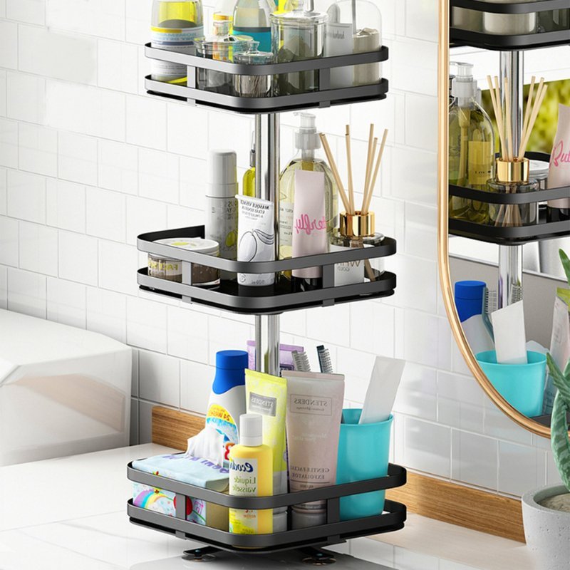 RotatingRack - Multifunctional Storage Rack - Optimized Space - Innovative Design