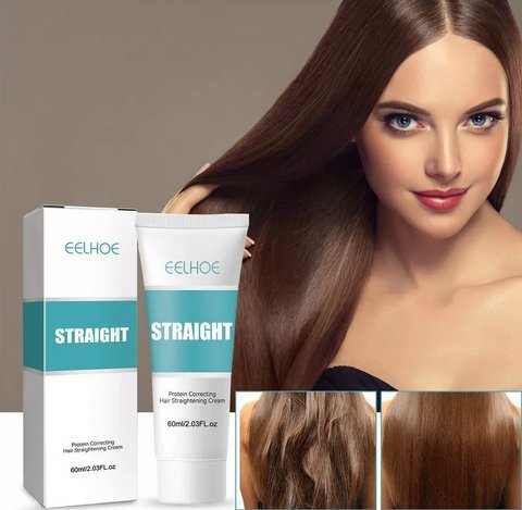 Keratin cream - Smooth and silky hair - Radiant shine