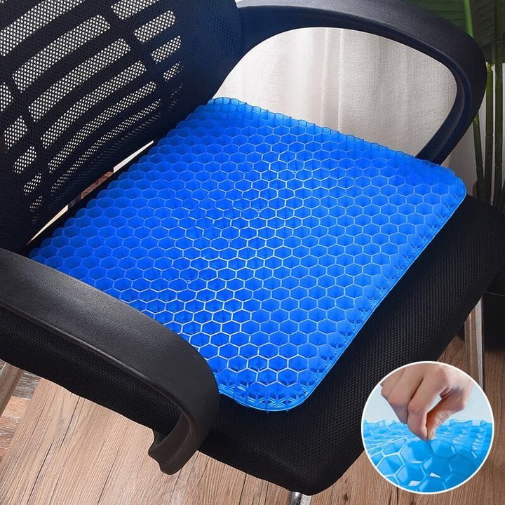 Gel cushion – Optimal comfort – Fits anywhere – Ideal for daily use