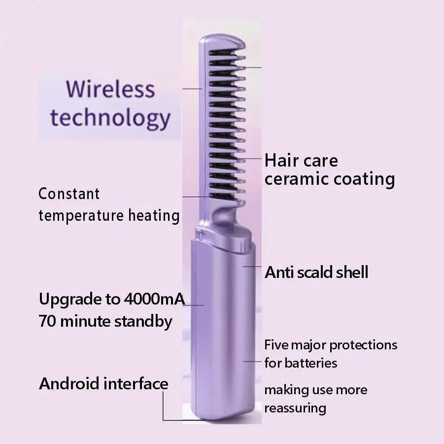 CurlyEase™ | The Ultimate Mini Hairbrush