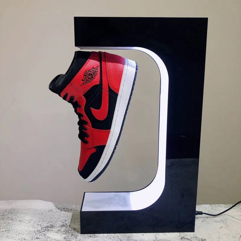 Support d'exposition de chaussures lévitant | Support de chaussures à lévitation magnétique avec lumières LED