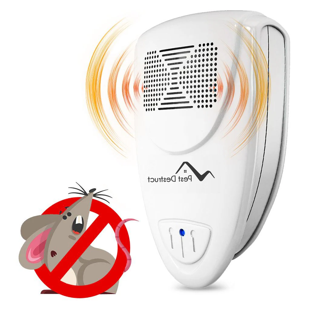 Répulsif à Ultrasons pour Souris - Éliminez les Souris en 48 Heures Ou C'est GRATUIT