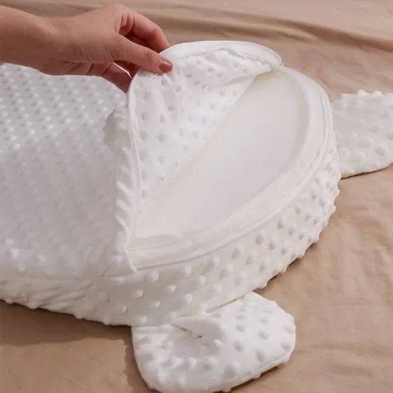 Oreiller de repos et de confort pour nouveau-né : support de sommeil anti-roulement et résistant au reflux
