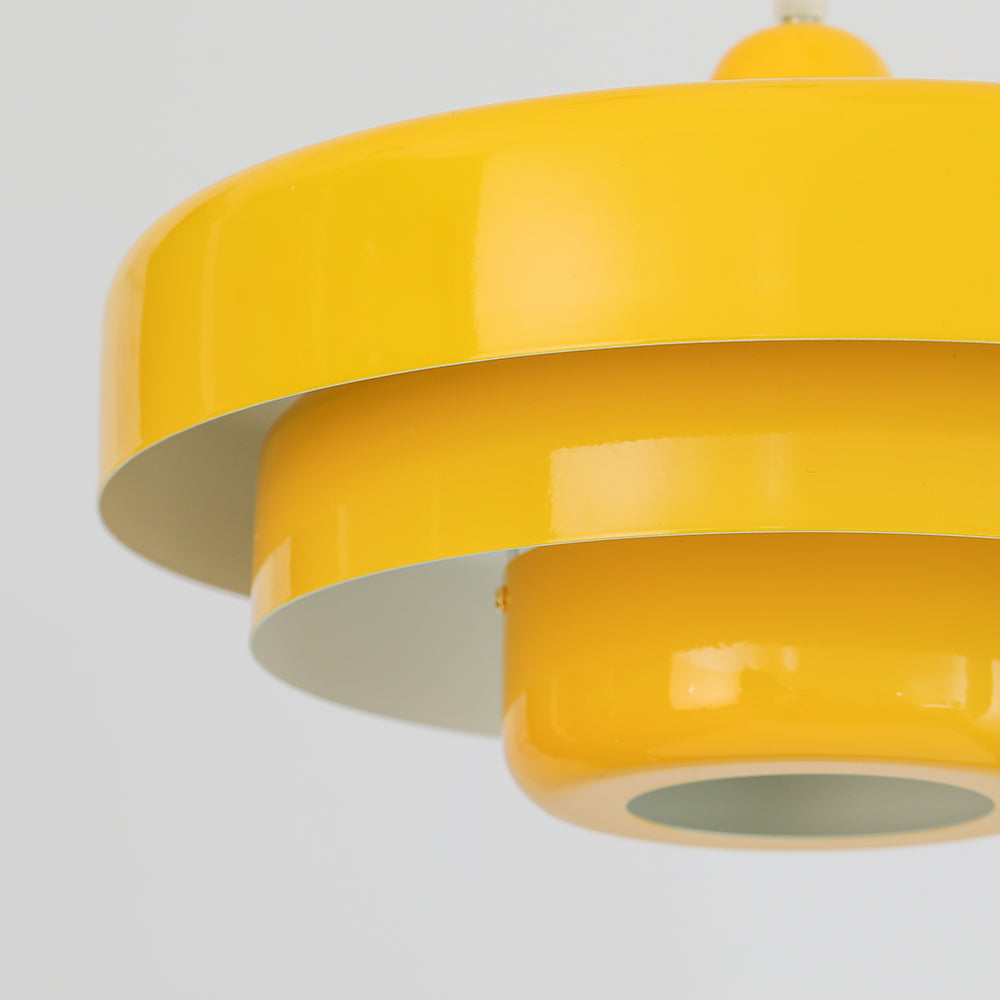 Middelaldersk jern retro enkelt hode Bauhaus hengelampe