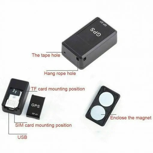 Mini GPS Tracker Magnetisk Sanntids Bil Lastebil Kjøretøy Lokator