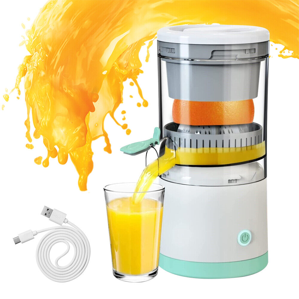 Bærbar trådløs elektrisk fersk appelsin sitruspresser juicepresse