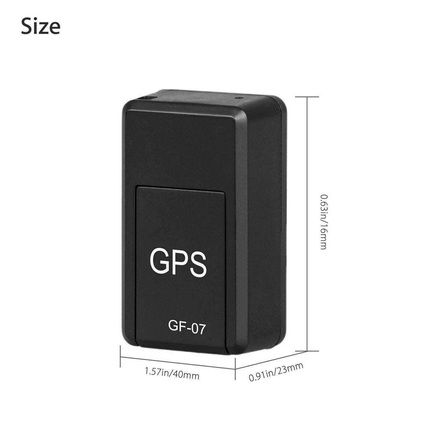 Mini GPS Tracker Magnetisk Sanntids Bil Lastebil Kjøretøy Lokator