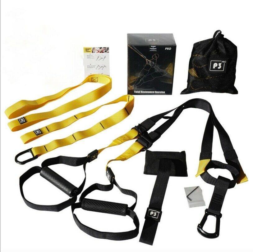 PRO 3 treningsstropper for hjemmegym fitness