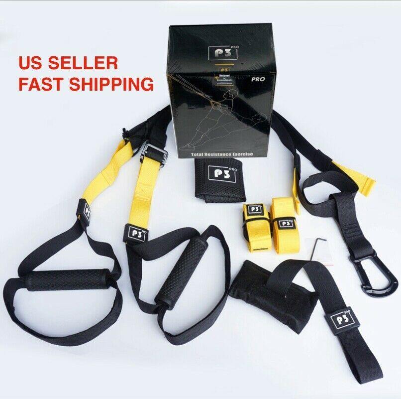 PRO 3 treningsstropper for hjemmegym fitness
