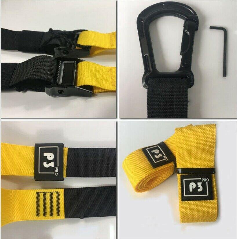 PRO 3 treningsstropper for hjemmegym fitness