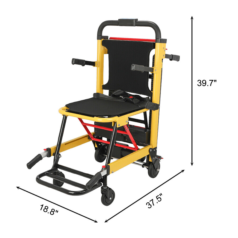 Fauteuil roulant motorisé portable pour escalier pour personnes âgées
