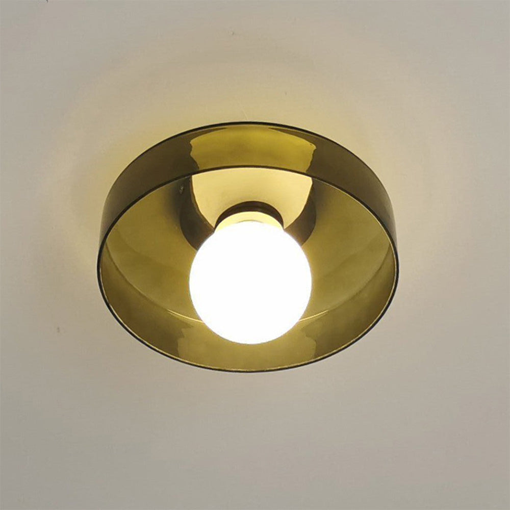 Glass Round LED Ceiling Light