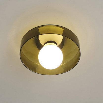 Glass Round LED Ceiling Light