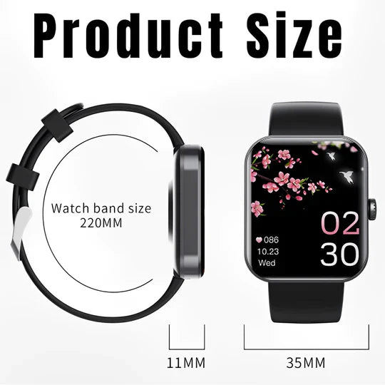 Blood Glucose Monitoring Smartwatch | Smart Watch for Non-Invasive Blood Glucose Testing