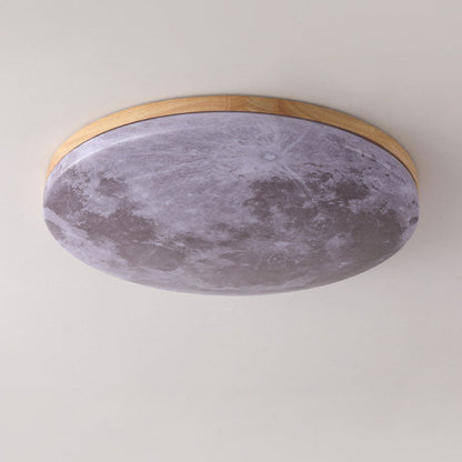 Nordic Minimalist Moon Acrylic LED Mount Ceiling Light