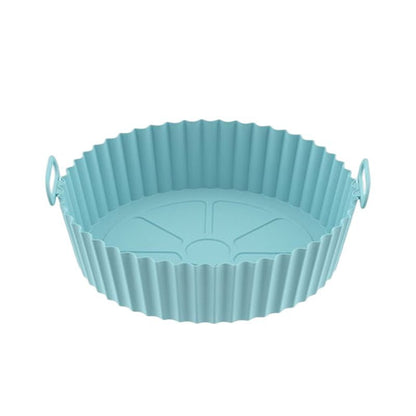 Baking Tray - Reusable Silicone - Perfect for Air Fryers - Practical and Eco-Friendly