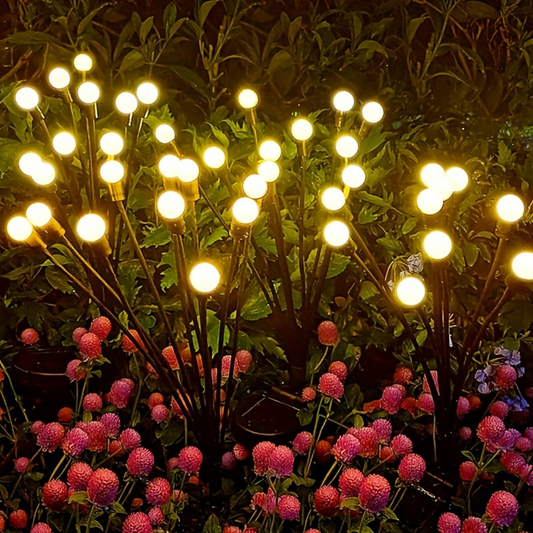 Swaying Solar Powered Firefly Lights for Outdoor Garden