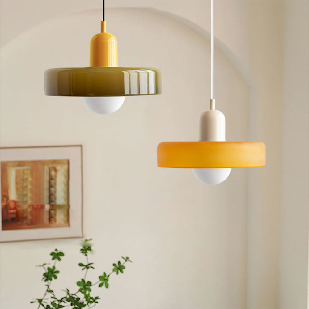 Modern Art Decor Bauhaus Glass Pendant Light