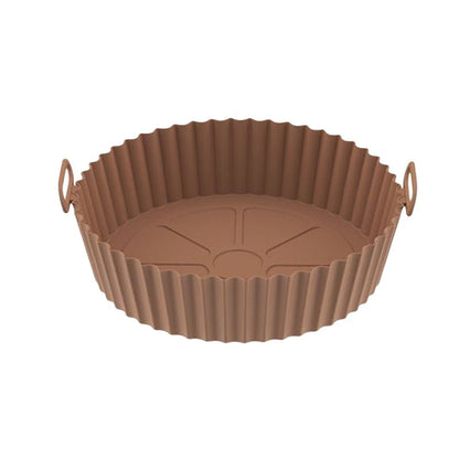 Baking Tray - Reusable Silicone - Perfect for Air Fryers - Practical and Eco-Friendly