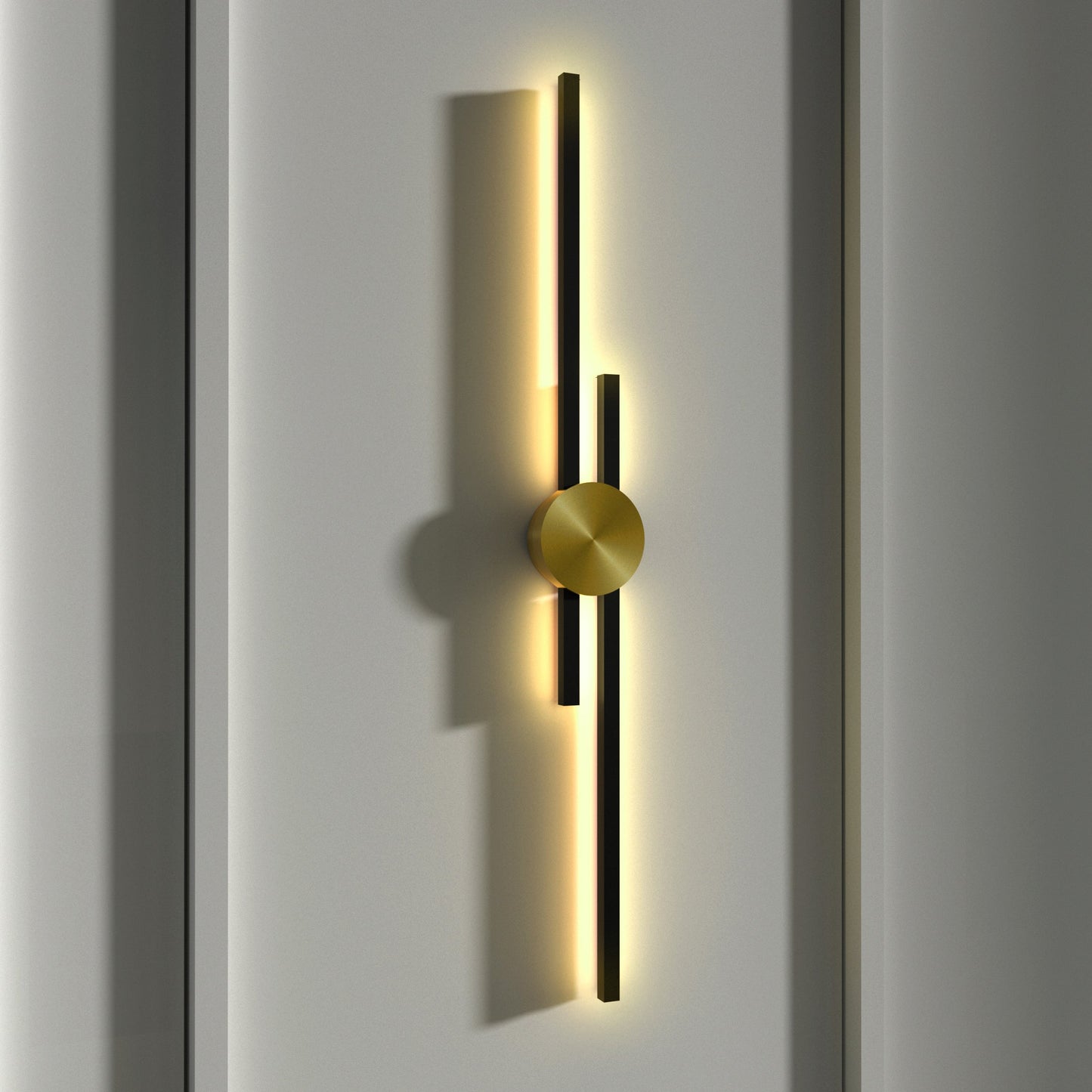 Linear Minimalist Light Sconce