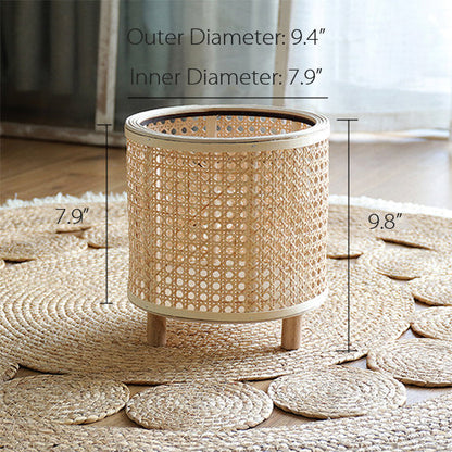 Woven Rattan Flowerpot Holder