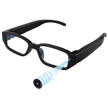 Clear View 4K Video Recording Surveillance Camera Eye Glasses