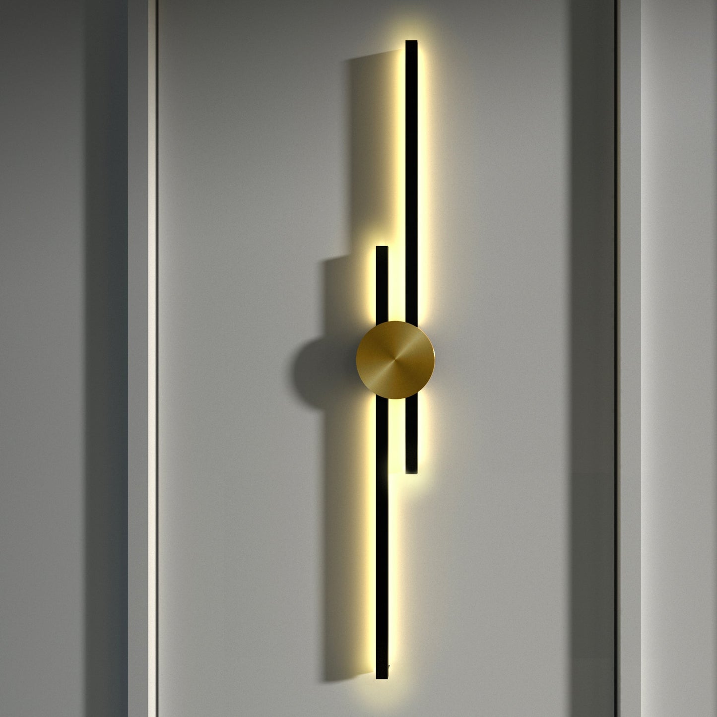 Linear Minimalist Light Sconce