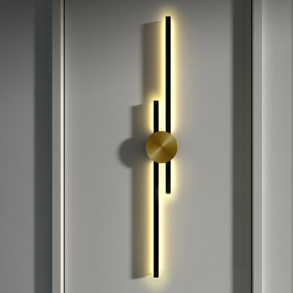 Linear Minimalist Light Sconce