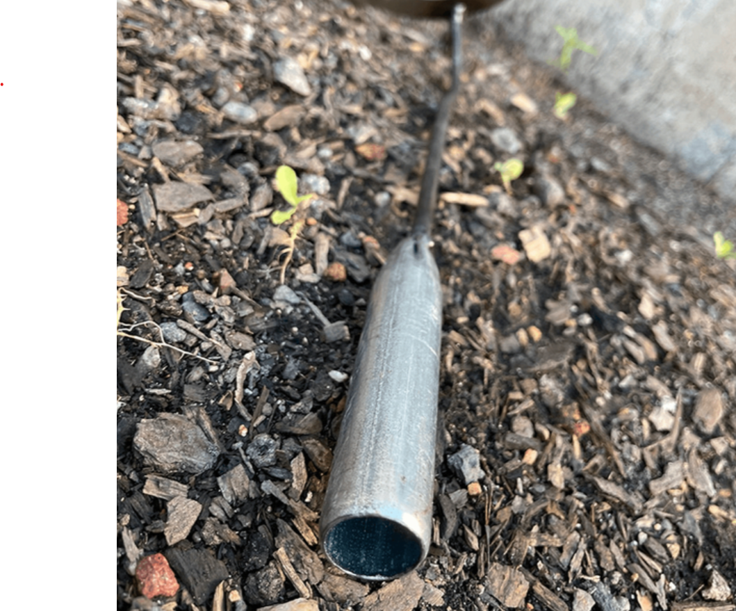 All Steel Hollow Hoe For Gardening