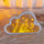 Cloud Tulip Mirror Night Light