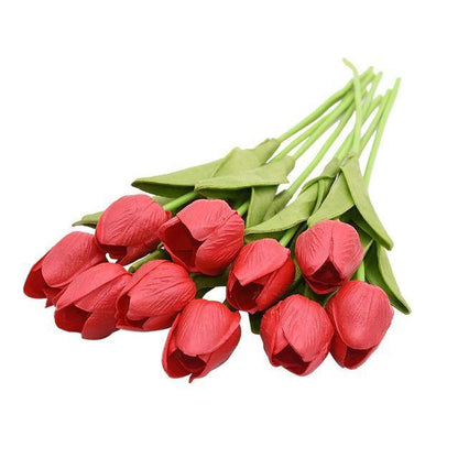 10x Artificial Tulips Flowers