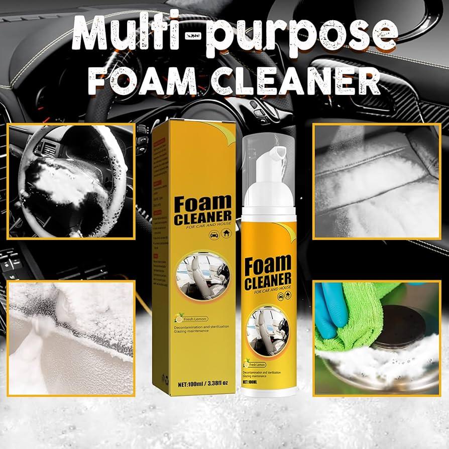 FoamClean™ | Say goodbye to scrubbing and hello to spotless cleanliness