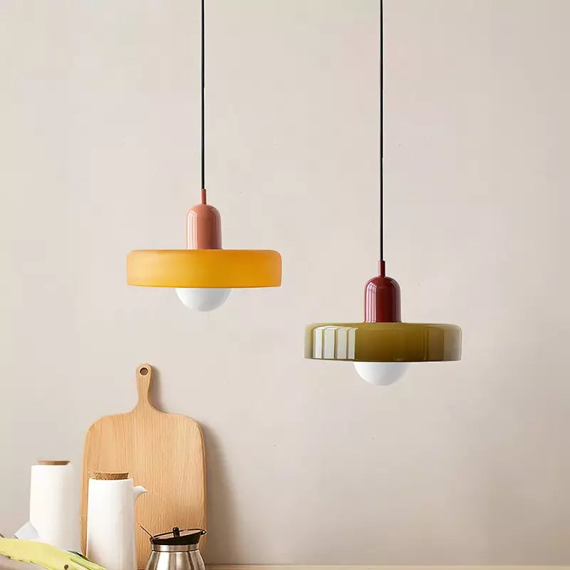 Modern Art Decor Bauhaus Glass Pendant Light